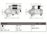 DENSO Starter dsn3142 für VW Audi Porsche