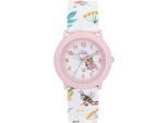 Quarzuhr PRINZESSIN LILLIFEE, bunt (bunt, weiß), Armbanduhren, Kinder, Quarzuhr, Armbanduhr, Kinderuhr, Mädchenuhr, ideal auch als Geschenk