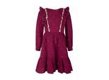 Sommerkleid HAPPY GIRLS "dress", Mädchen, Gr. 104, EURO-Größen, berry, Stoff, 100% Baumwolle, normal, Kleider Sommerkleid