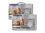 PREMIERE Carbon Control Multi-Cat Klumpstreu Katze 2x12 l