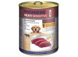 PREMIERE Meati Sensitive Nassfutter Hund, Adult, Rind und Kartoffel 24x800 g
