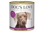DOG'S LOVE Adult Lamm 6x800 g