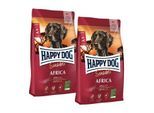 HAPPY DOG Sensible Trockenfutter Hund Adult, Africa 2x12,5 kg