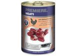 PREMIERE Meati Nassfutter Hund, Adult, Hühnerherzen 24x400 g
