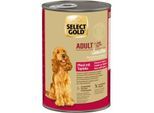 SELECT GOLD Nassfutter Hund Sensitive Adult Pferd mit Tapioka 24x400 g