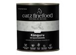 Catz finefood Nassfutter Katze Pure Adult Känguru 12x800 g