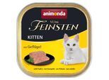 animonda Vom Feinsten Nassfutter Kitten, Geflügel 32x100 g