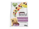 Beneful Purina Trockenfutter Hund, Senior, Glückliche Jahre 7+, Huhn und Gartengemüse 2x12 kg