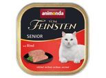 animonda Vom Feinsten Nassfutter Katze, Senior, Rind 32x100 g