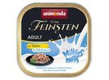 animonda Vom Feinsten Nassfutter Katze, Adult, Milkies 32x100g Huhn, in Sauce