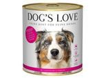DOG'S LOVE Adult Pferd 6x800 g