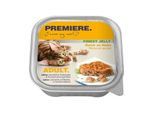 PREMIERE Finest Jelly Nassfutter Katze Adult Reich an Huhn 64x100 g