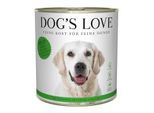 DOG'S LOVE Adult Classic Wild mit Kartoffel und Zwetschge 6x800 g