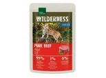 REAL NATURE WILDERNESS Nassfutter Katze, Adult Pure Beef 12x85 g