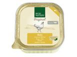 REAL NATURE Original Katze Nassfutter, Senior, Ragout, Huhn mit grünen Bohnen 16x100 g
