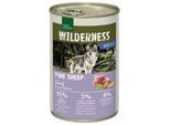 REAL NATURE WILDERNESS Nassfutter Hund, Adult, Pure Sheep, Schaf 12x400 g