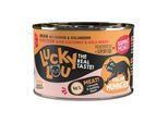 Lucky Lou Nassfutter Katze, Adult. SuperMono, Huhn 12x200 g
