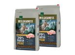 REAL NATURE WILDERNESS Trockenfutter Katze, Adult, Fresh Meat, Huhn 2x2,5 kg