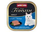animonda Vom Feinsten Nassfutter Katze, Adult, Lachs und Shrimps 32x100 g