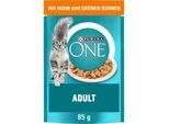 Purina ONE Adult mit Huhn und grünen Bohnen 26x85 g