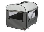 Trixie Soft Kennel Basic Box dunkelgrau/hellgrau S