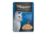 Miamor Feine Filets in Jelly Thunfisch in Krebsjelly 48x100 g