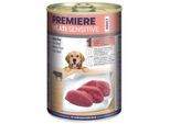 PREMIERE Meati Sensitive Pur Nassfutter Hund, Adult, Rind pur 24x400 g