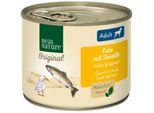 REAL NATURE Nassfutter Hund, Adult, Ente mit Forelle 24x200 g