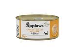 Applaws Nassfutter Katze Adult in Brühe Hühnerbrust mit Käse 24x70 g