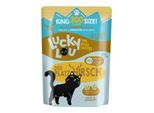 Lucky Lou Nassfutter Katze Adult Geflügel und Hirsch 24x300 g