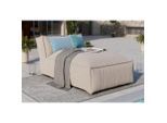 Ambia Garden Loungesofa , Beige , Textil , 95x80x175 cm , wetterbeständig, regenabweisend, lichtecht , Gartenmöbel, Loungemöbel, Outdoor-Sofas