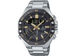Smartwatch CASIO EDIFICE "ECB-10DB", silber (edelstahlfarben, edelstahlfarben), Smartwatches, Herren, Smartwatch, Armbanduhr, Herrenuhr, Edelstahlarmband, Bluetooth,bis 10 bar wasserd.