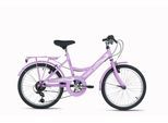Kinderfahrrad DACAPO "DaCapo Kinderfahrrad 20'' Snow 6 Gänge" Gr. 36, lila, Fahrräder, Kinder, 36cm, 20 Zoll (50,80cm) hinten: 20 Zoll (50,80cm)