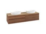 Villeroy und Boch Antao Waschtisch-Unterschrank K28111HM 160x36x50cm, Waschbeckenplattenfarbe honey oak, warm walnut