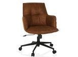 hjh LIVING Home Office Bürostuhl SOLAO LIFE Stoff mit Armlehnen