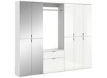 Garderobe Projekt X ca. 213x193 cm Weiß