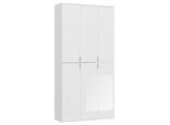 Drehtürenschrank Projekt X ca. 91x193 cm Weiß