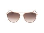 Juicy Couture Zonnebril met patroon (Roze Goud)
