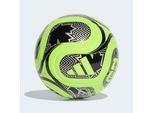 Fußball ADIDAS PERFORMANCE "WC CLB" Gr. 5, lucid lemon, schwarz, silber metallic, Bälle, 5, 0,4 g, Synthetik, WM, B:22,3cm H:17,3cm T:22cm