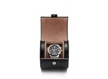 Uhrenrolle THOMAS SABO "für eine Uhr, Reiseetui, Uhrenaufbewahrung, Geschenk, CASE004", schwarz,, beige, Aufbewahrungsboxen, KinderØ:9,5cm, Kunstleder, Uhrenrolle, Ø:9,5cm