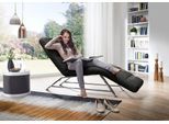 Relaxliege W.SCHILLIG "daily dreams bequem und elegant, B/T 75/170cm", grau (antracite s37), B:75cm H:91cm T:170cm, Longlife Xtra-Leder Z59: Glattleder mit modischer Prägung. Hautstärke 0, 9 - 1, 1 mm;Longlife Xtra-Leder Z69: Das feinnarbige, gedeckte Softleder Z69 besticht durch seine außergewöhnliche Weichheit im trendigen »Vintage-Look«, Hautstärke 0, 9 - 1, 1 mm;Stoff S37 (100% Polyester), Sof