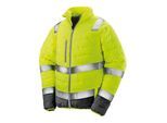 SAFE-GUARD by Result - Jacke für Herren - Sicherheit (Fluro Gelb)