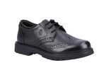 Hush Puppies SALLY SENIOR 2 Meisjes Zwart Leren Brogues