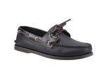 Sperry Authentieke 2 Oog Leer Herenschoenen Amaretto/Zwart Bootschoenen