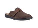 Hush Puppies Edward Leren Heren Bruine Mule