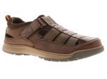 Hush Puppies Herren Sandalen Komfortable Rucker Leder braun