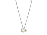 Orphelia 'Mathilde' Damen 925 Sterling Silber Kette mit Anhänger - Silber/Gold ZH-7510/G