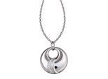 Orphelia Damen-Anhänger Sterling-Silber 925 mit Kette – Silber ZH-4484