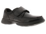 Hush Puppies Teenvriendelijke School schoenen Hector Leer zwart