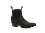 Schwarze Unisex-Western-Stiefeletten von Grinders – Maverick